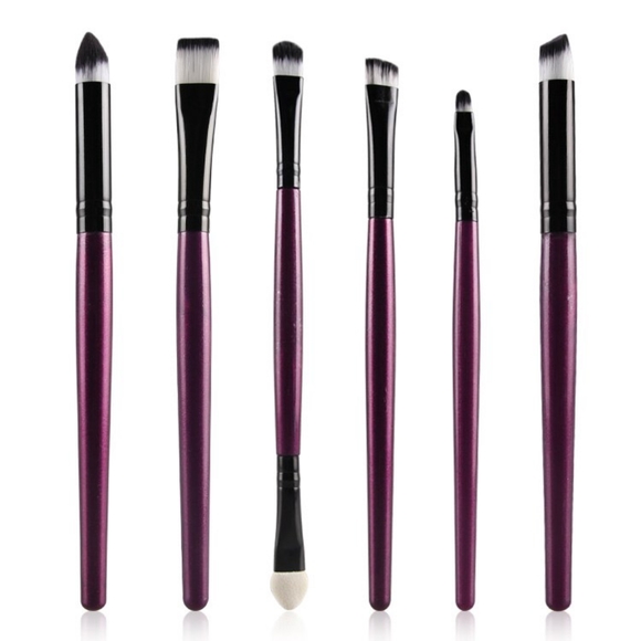 6pc Professional-Quality Cosmetic Brush Set - Picture 2 of 2